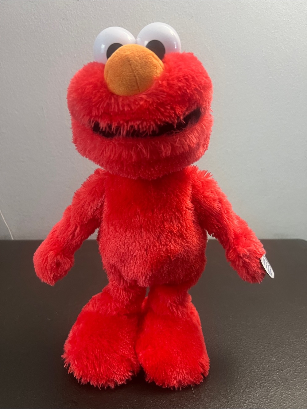 Elmo plush Red Character Stuffed Toy with Orange Nose